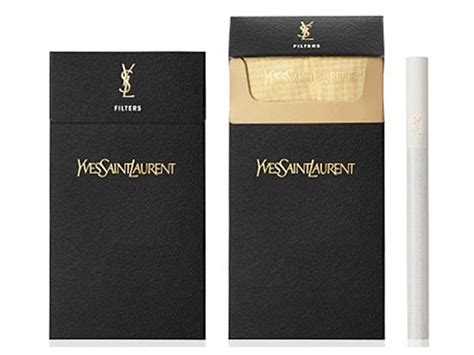 Not So Haute: YSL's Designer Cigarettes .